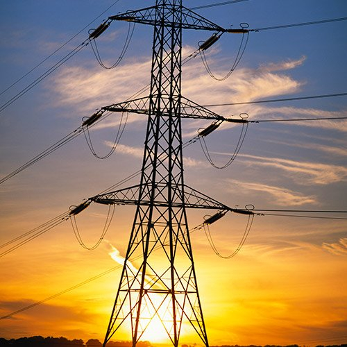 Steel Transmission Line Tower