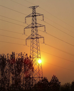 Steel Transmission Line Tower