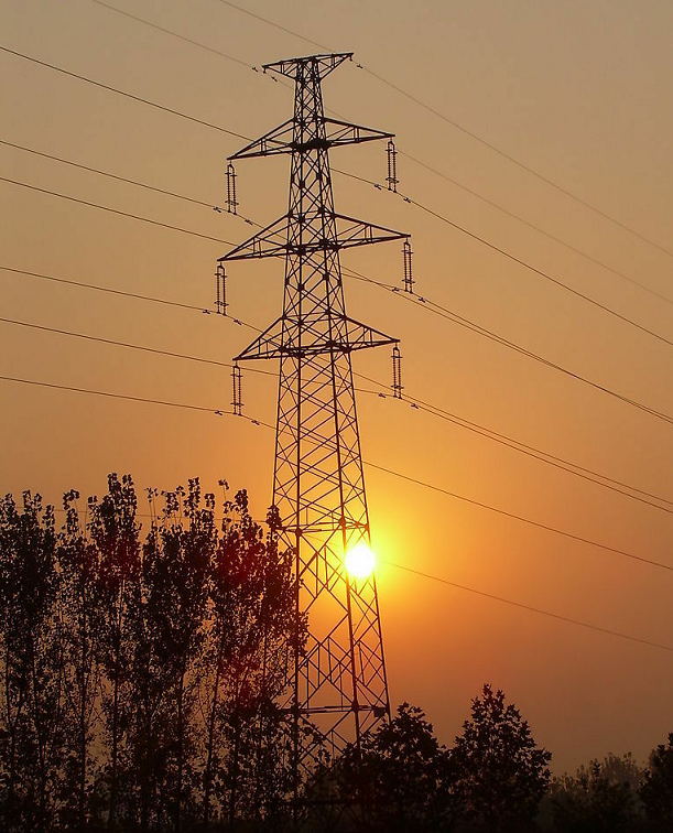Steel Transmission Line Tower