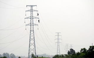 Steel Transmission Line Tower