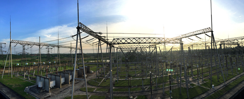 Steel Substation Structure